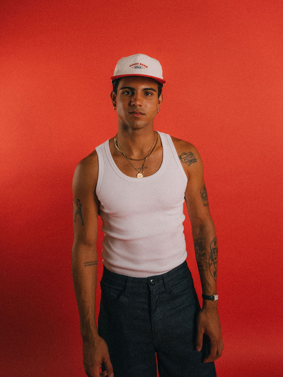 Good Beer Only Red Retro 5 Panel Cap – Float Apparel