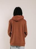 Brown Curve Hoodie