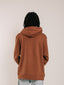 Brown Curve Hoodie