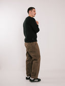 Double Print Crew Neck