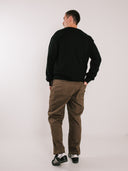 Double Print Crew Neck