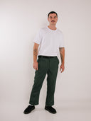 '24 Straight Pants Green
