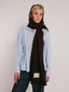Hooded Scarf - Brown