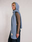 Hooded Scarf - Baby Blue