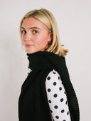 Hooded Scarf - Black