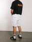 White Utility Shorts