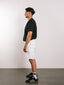 White Utility Shorts