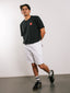 White Utility Shorts