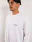 Oval Frequencies White Long Sleeve