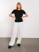 White Coco Holiday Pants