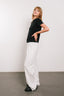 White Coco Holiday Pants