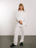 White Coco Holiday Pants