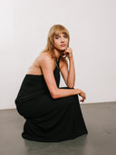 Black Zoe Dress Long