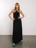 Black Zoe Dress Long