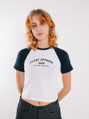 Raglan Baby Tee Navy