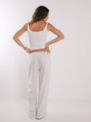 White Coco Holiday Pants