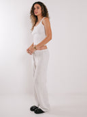 White Coco Holiday Pants