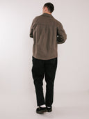 Canvas Overshirt Brown