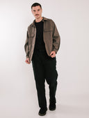 Canvas Overshirt Brown