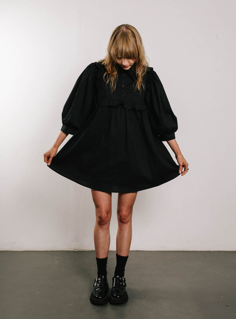 Black Poppy Dress