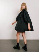 Black Poppy Dress