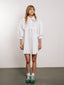 White Poppy Dress