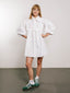 White Poppy Dress