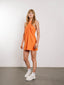 Orange Zoe Dress Short