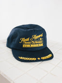 Retro 5 Panel Navy Cap