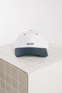 Short Float Navy and White Dad Cap