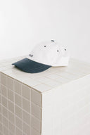 Short Float Navy and White Dad Cap