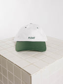 Short Float Green and White Dad Cap