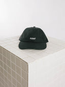 Short Float Black Dad Cap