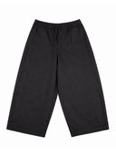 Barrel Leg Black Pants