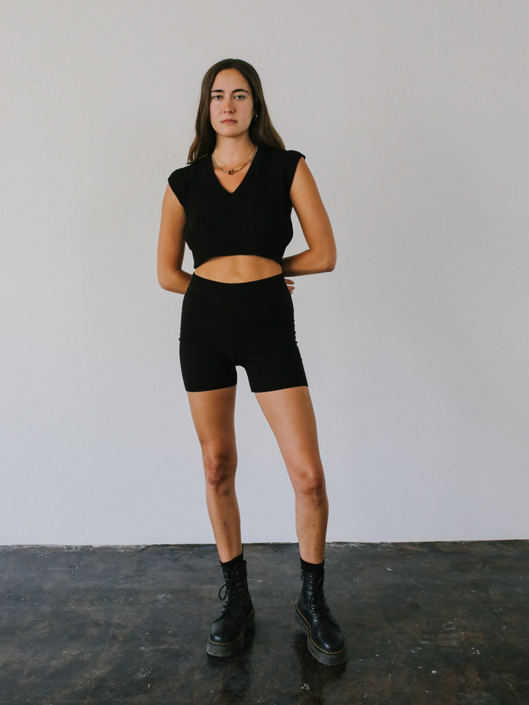 Knit Bike Shorts