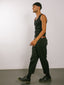 Mens Rib Vest Black